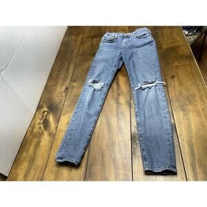 AGOLDE Distressed Ripped Sophie Skinny Jeans Size 25